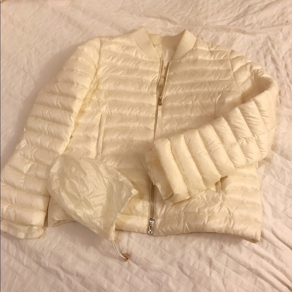 Longue Saison Moncler light down jacket